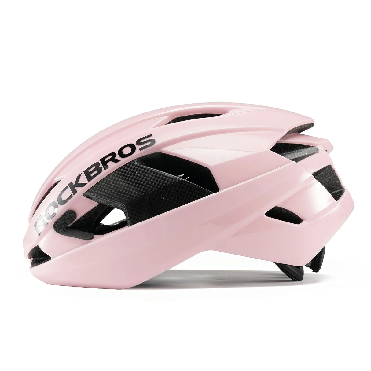 Carbon Fiber Cycling Helmet Antibacterial Lining Ventilated Adjustable Fit 3D-GRID