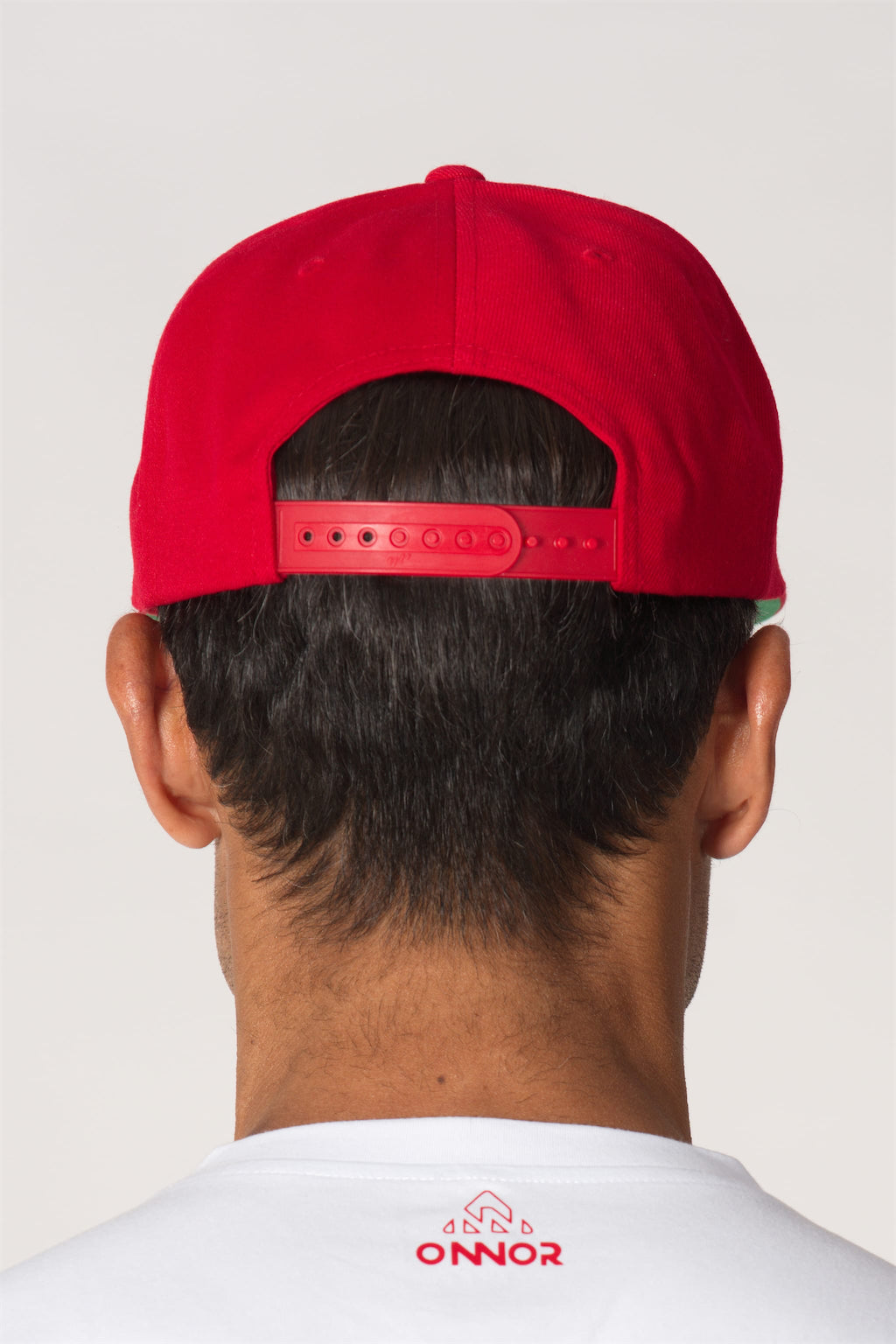 Classic Cap Red/White Logo - Unisex