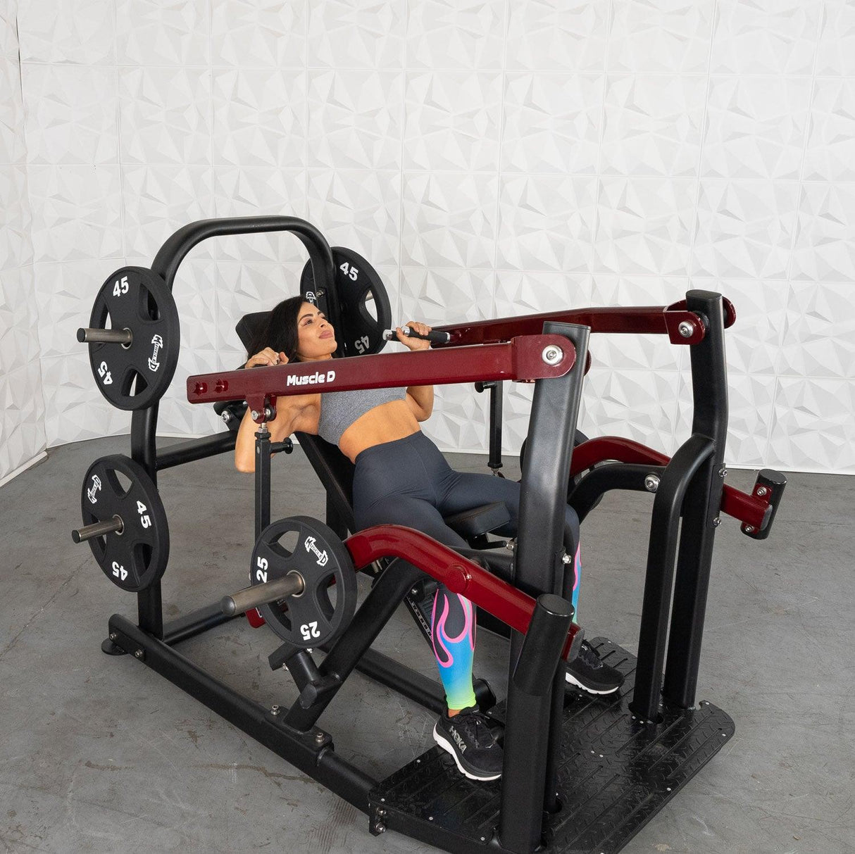 Muscle D Pro Strength Iso-Lateral Incline Press – Plate Loaded