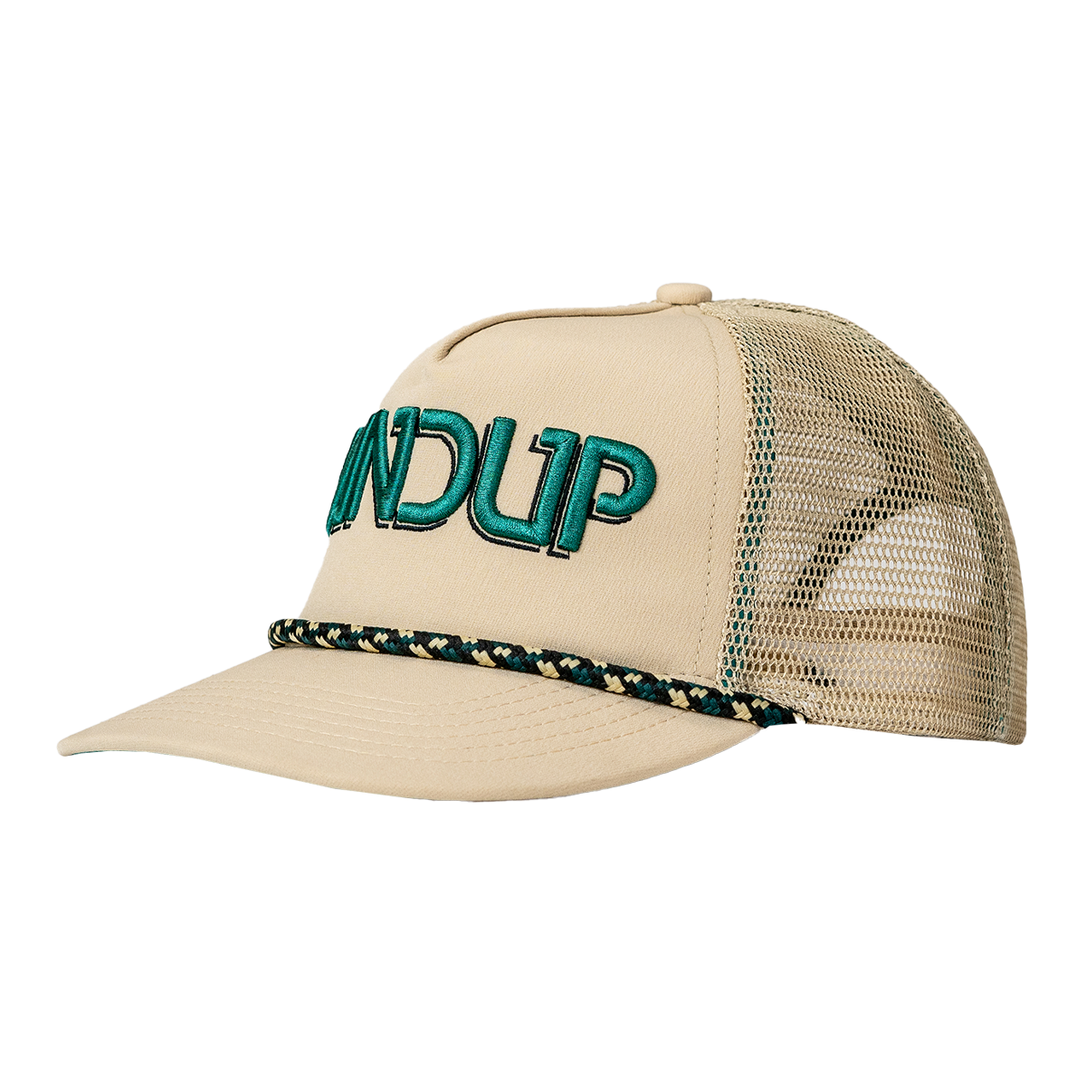Trucker Hat - Cream/Green