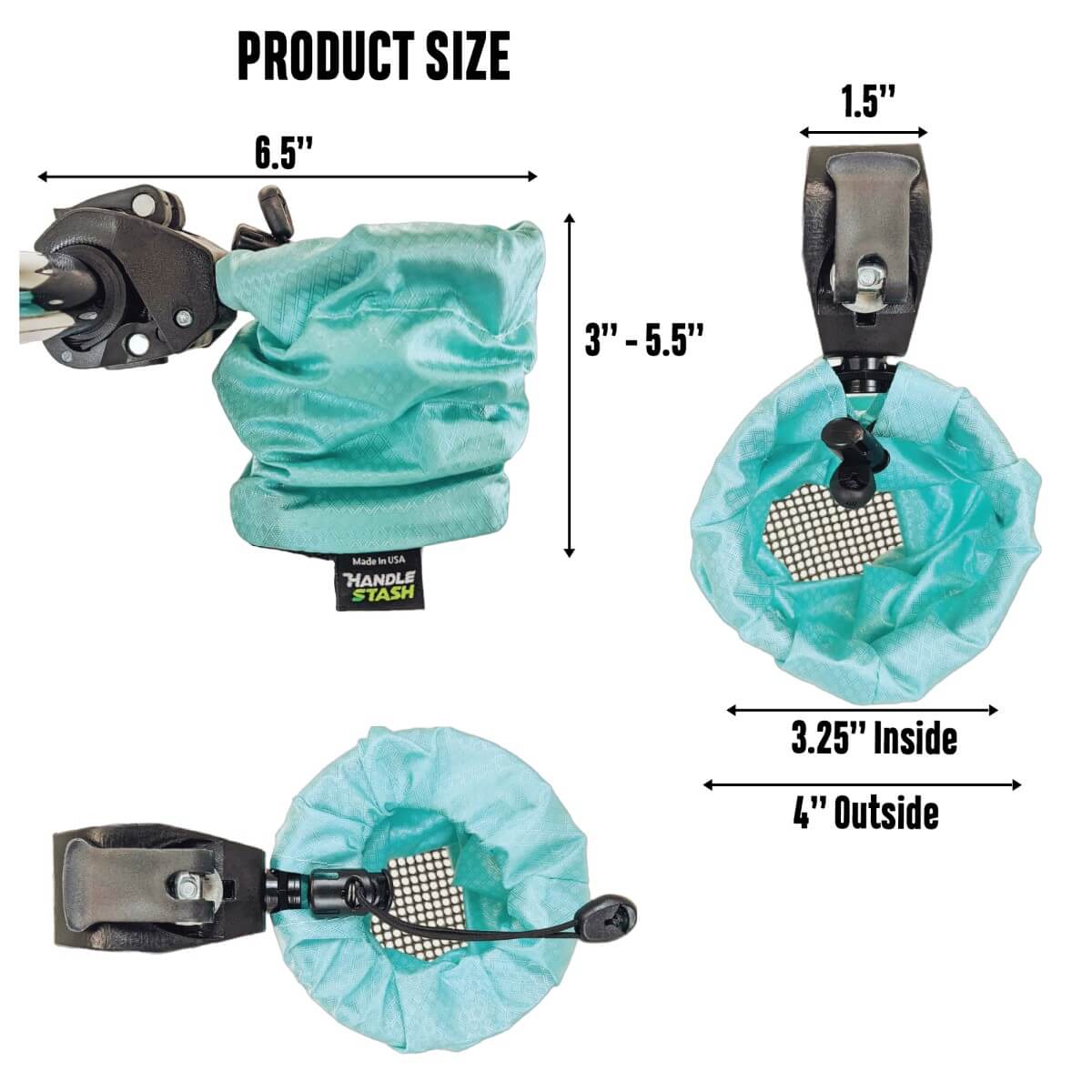 Influencer Blue | Shock-Absorbing Bike Cup Holder