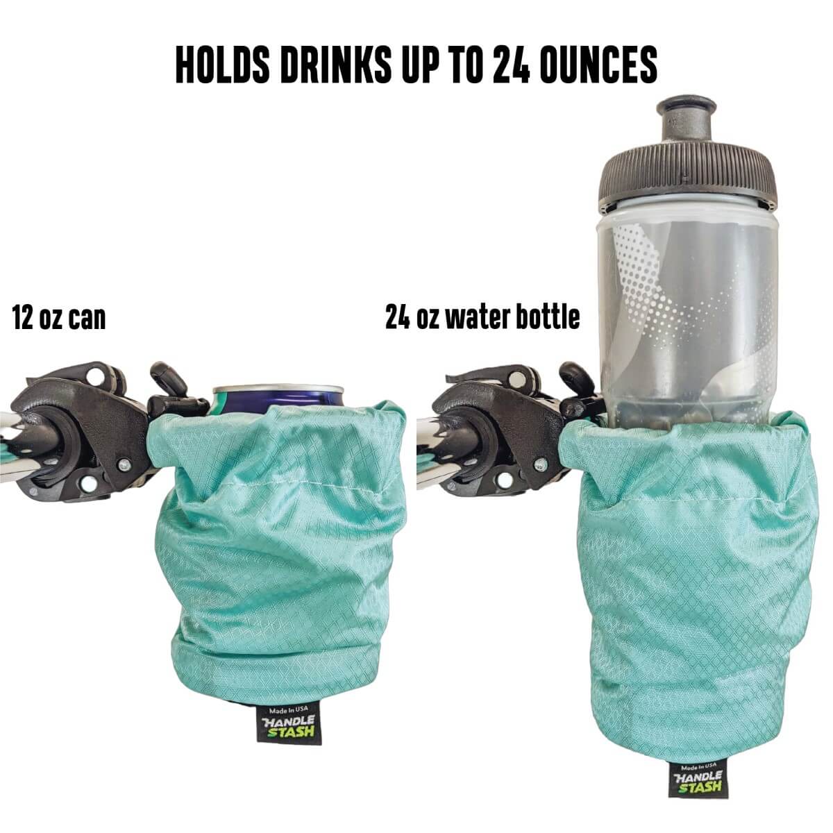 Influencer Blue | Shock-Absorbing Bike Cup Holder