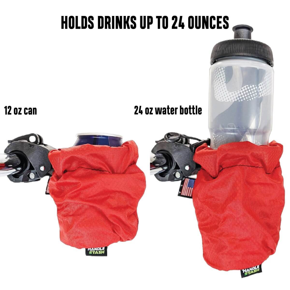 Red Hot | Shock-Absorbing Cup Holder