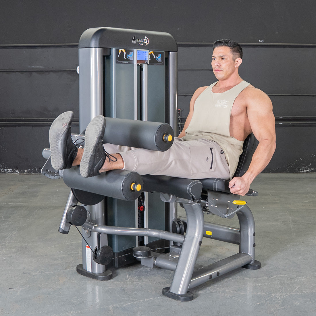Elite Plus Leg Extension / Seated Leg Curl Combo | Muscle D Fitness