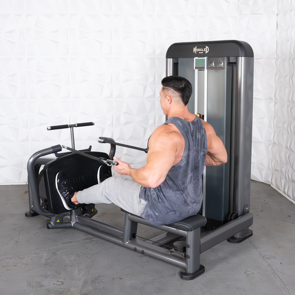 Elite Plus Long Pull Row | Iso-Lateral | Muscle D Fitness