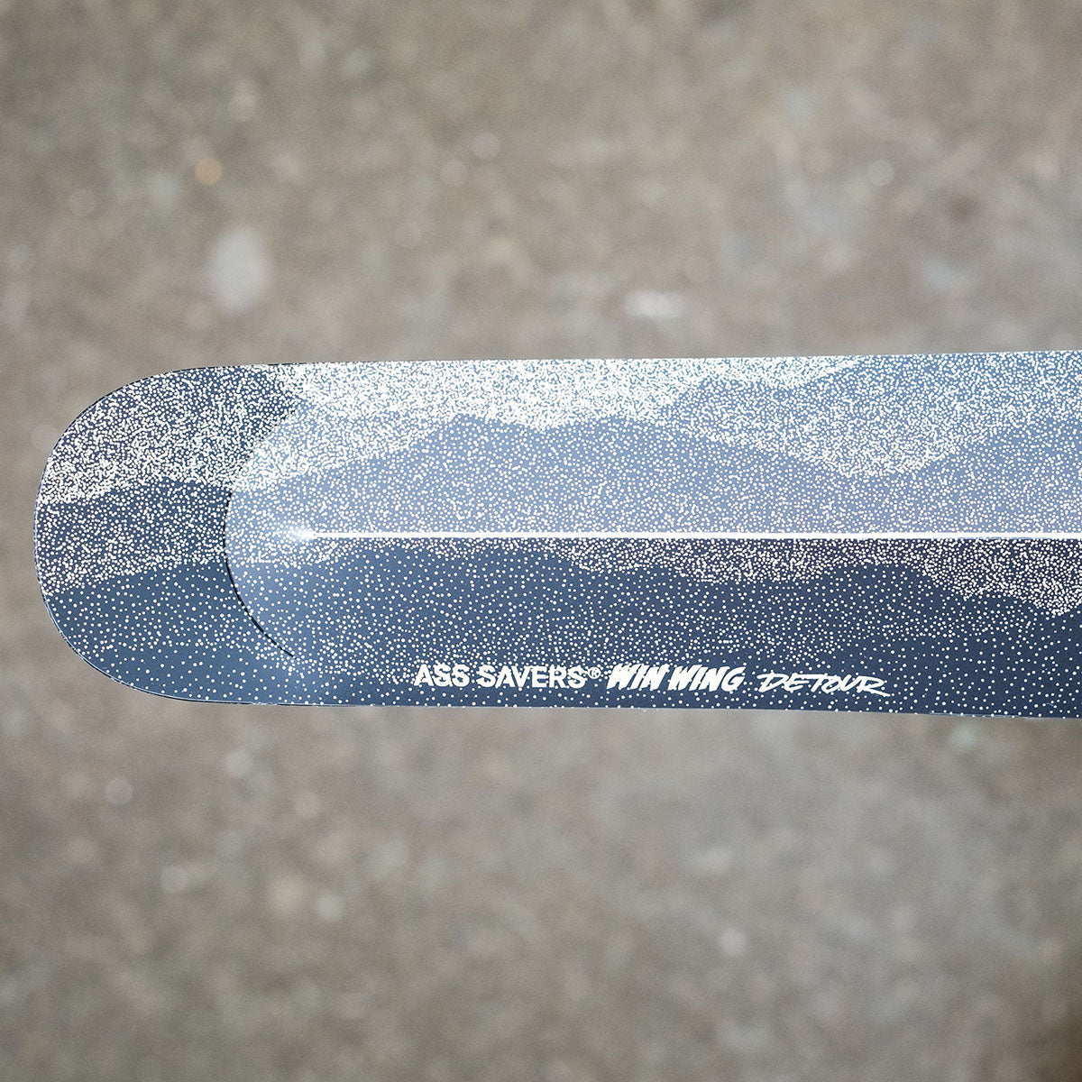 Ass Savers Win Wing 2 Gravel Rear Mudguard w/ Black Wishbone