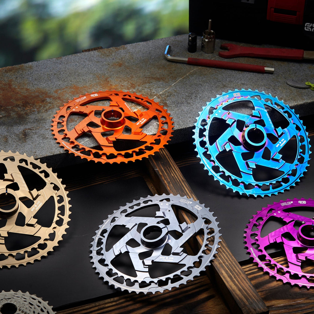 Helix Race 12sp 9-52T Cassette Replacement Alloy Clusters