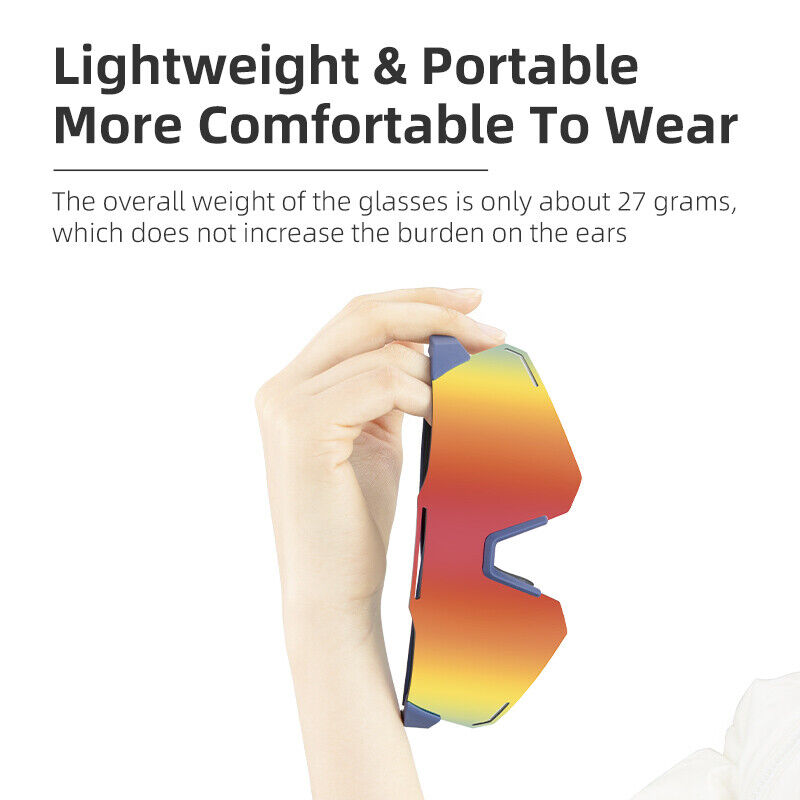UV400 Polarized/Photochromic Cycling Glasses