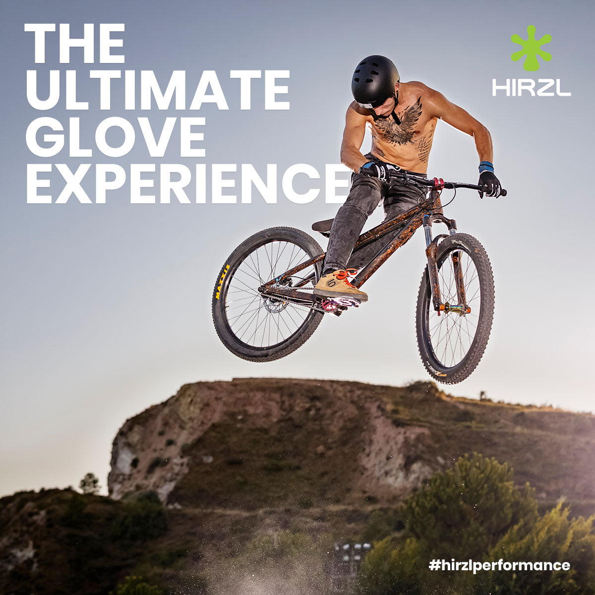 HIRZL GRIPPP FORCE FF - Bike Gloves (MTB, Enduro, Downhill, All Terrain)