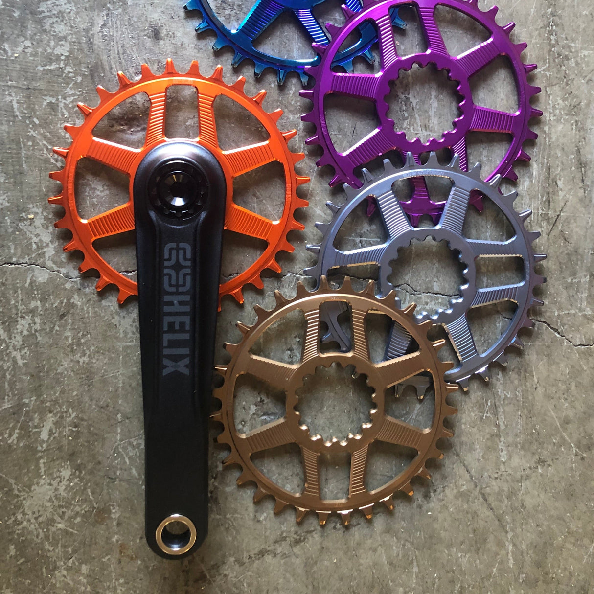 Helix Core Alloy Cranks