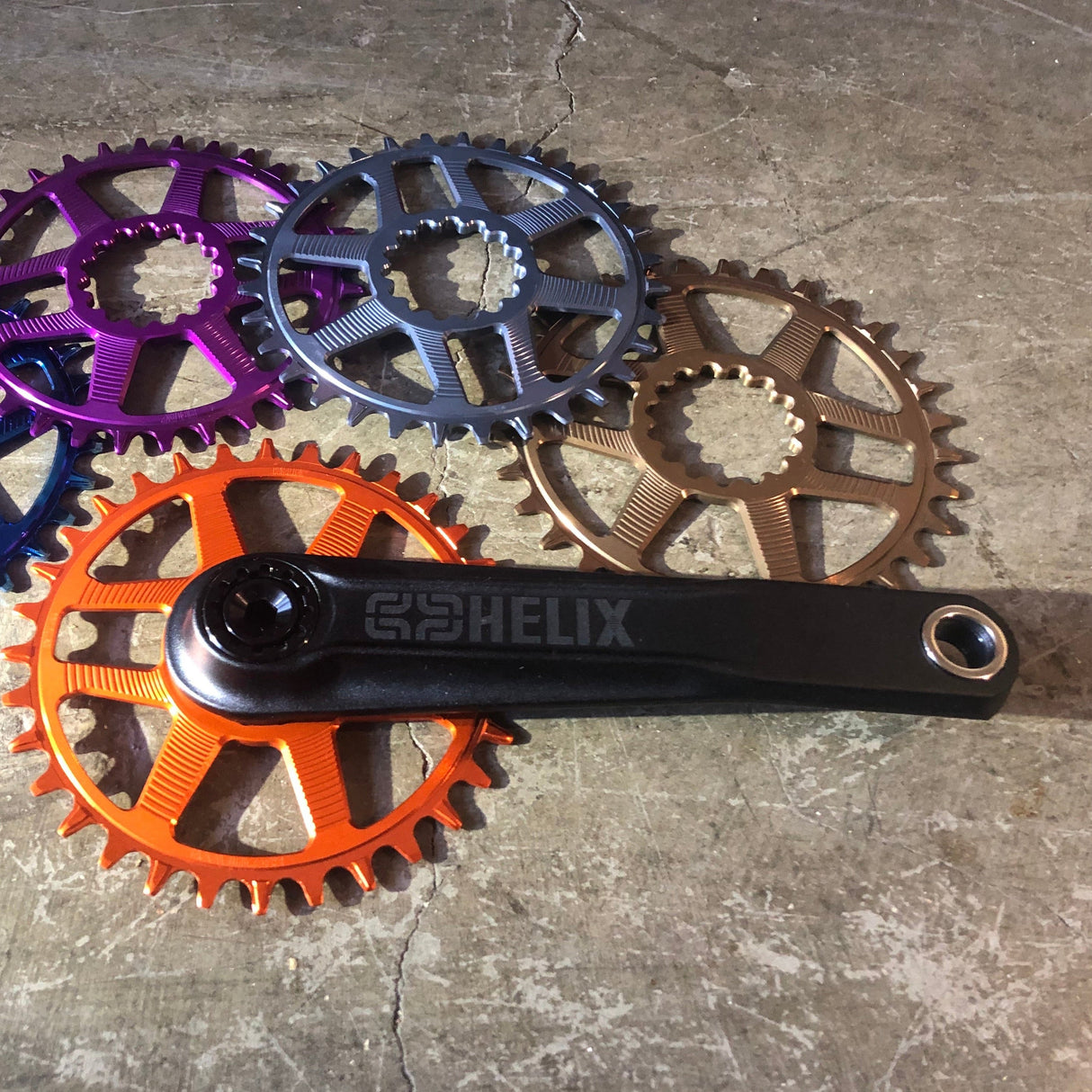 Helix Core Alloy Cranks