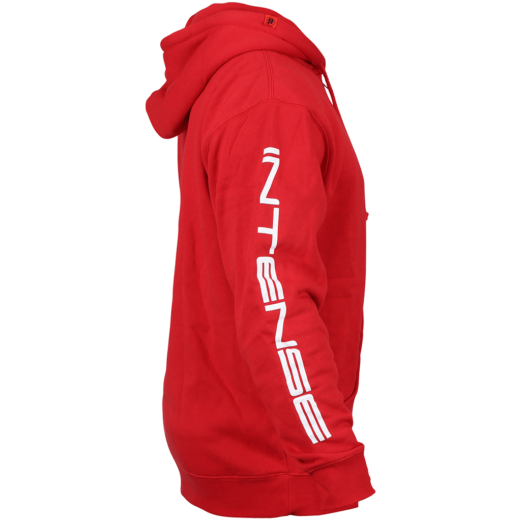 Men's INTENSE Red Zip-Up Hoodie