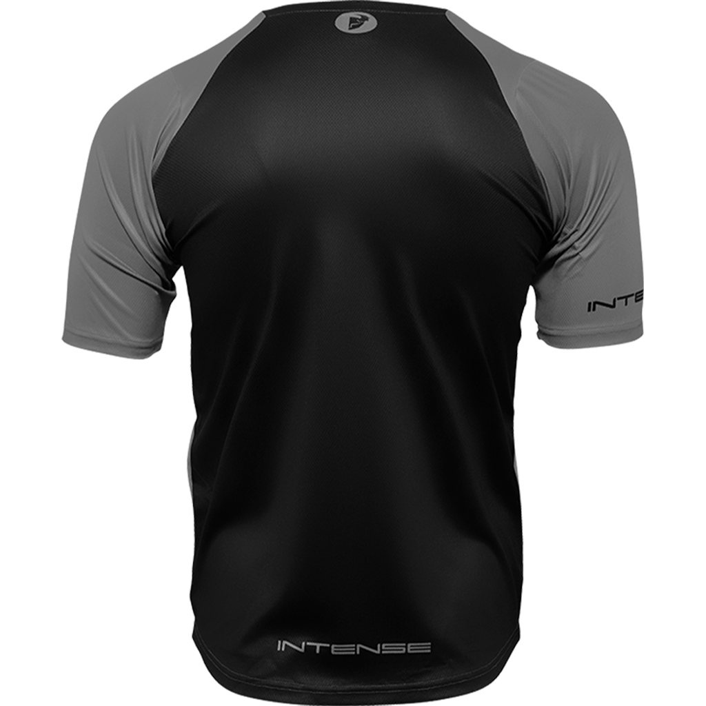 Men's INTENSE x THOR MTB Dart Grey/Black Short Sleeve Slim Fit Jersey