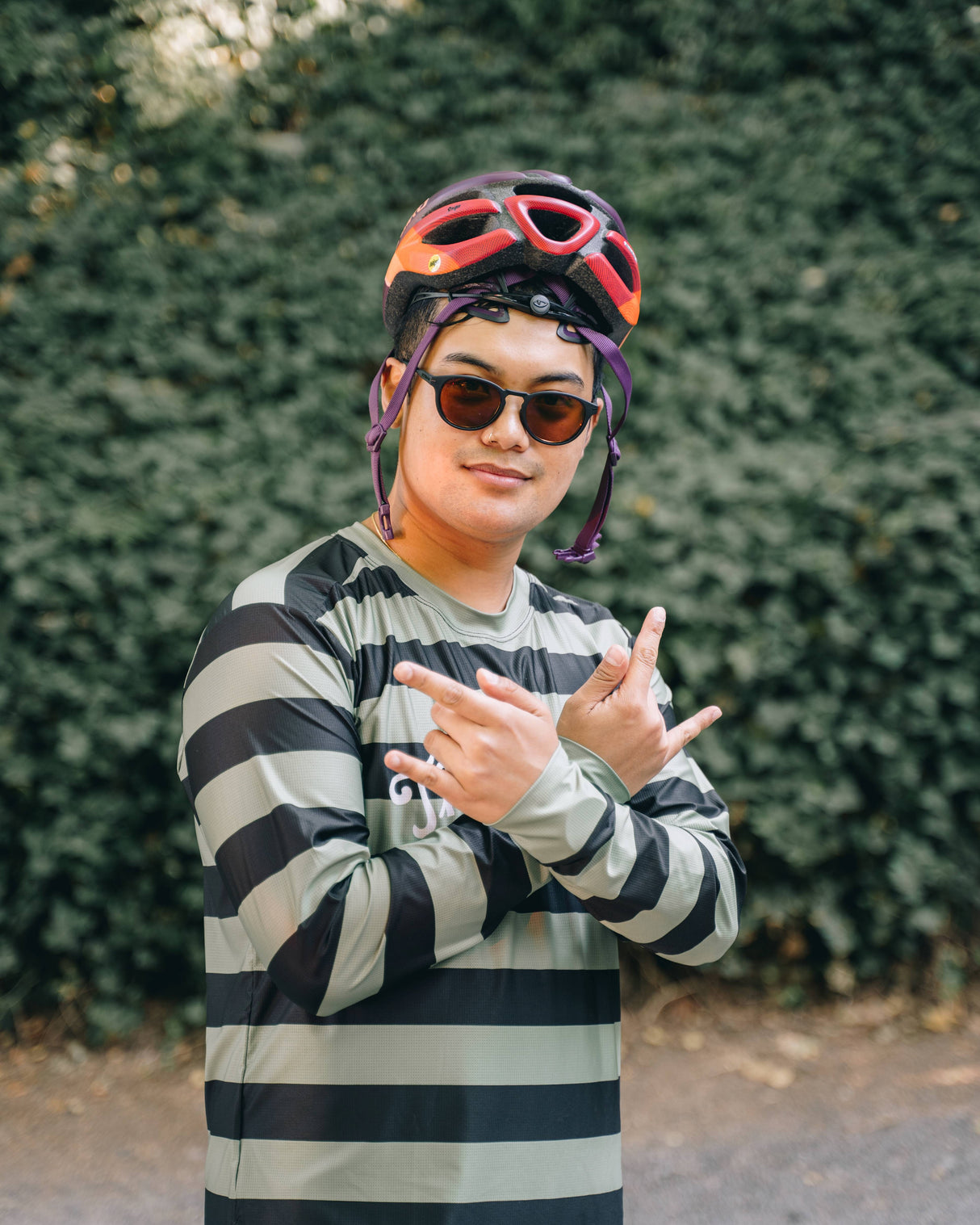 Men's Trail Fancy Long Sleeve Tech Tee