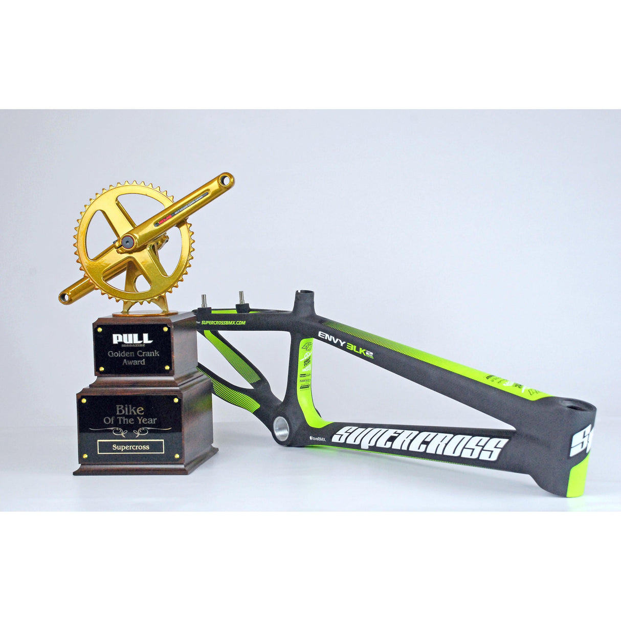 Supercross BMX | ENVY BLK 2 - Carbon Fiber BMX Race Frame
