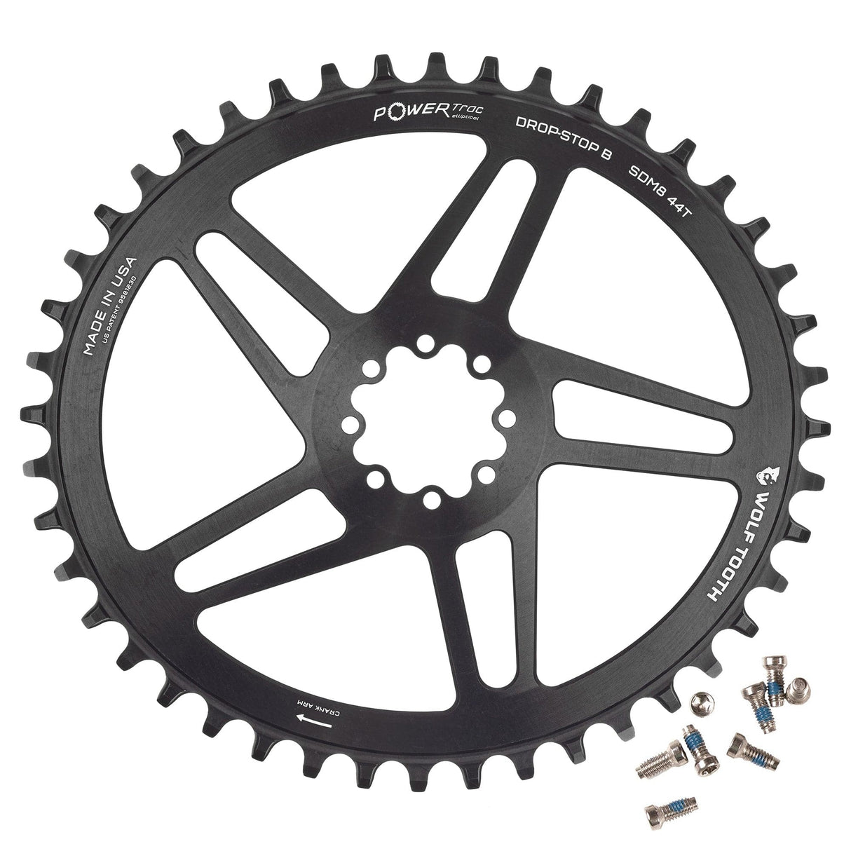 Oval Direct Mount Chainrings for SRAM 8-Bolt Gravel / Road Cranks