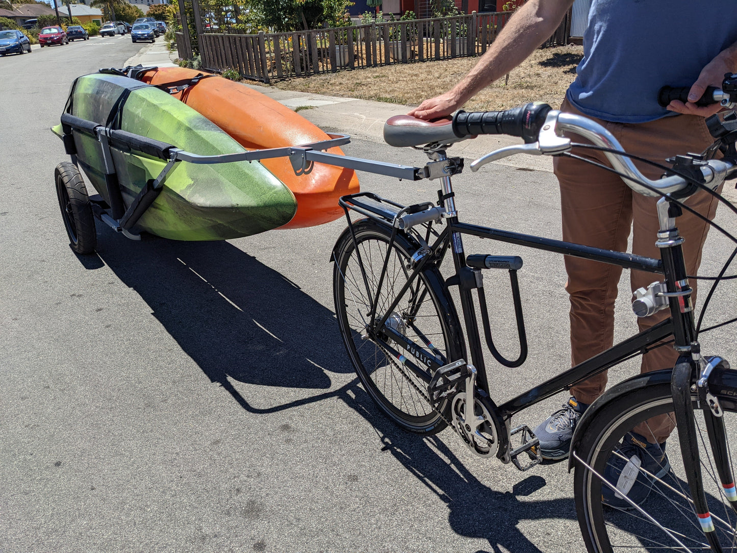 MBB Paddleboard and Kayak Trailer