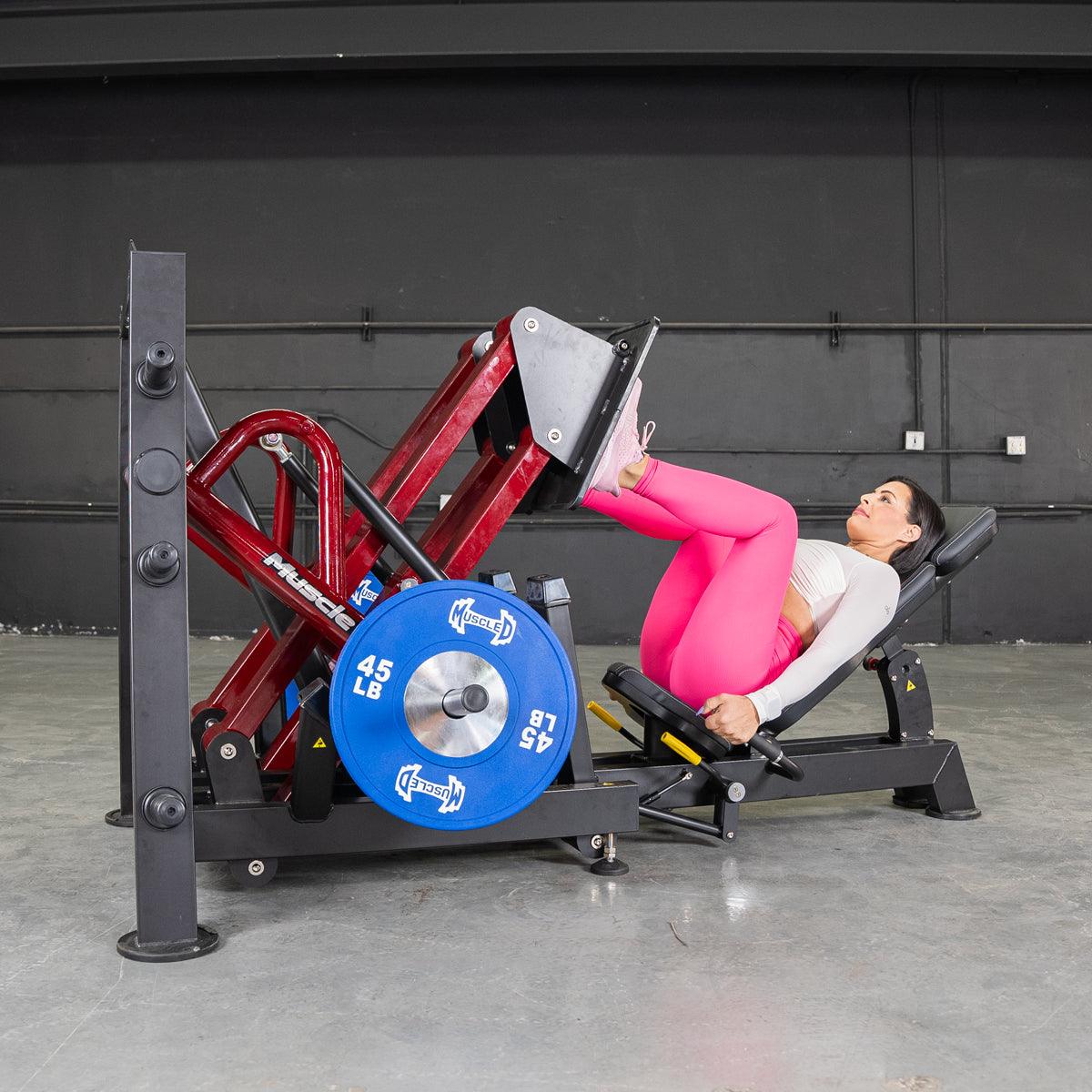 Power Leverage V2 Iso Lateral 45 Degree Leg Press - Muscle D Fitness