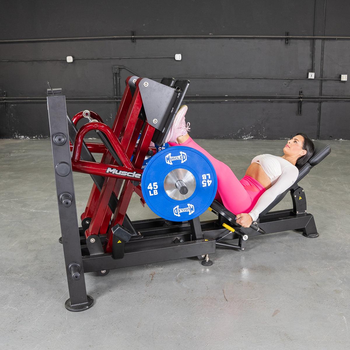 Power Leverage V2 Iso Lateral 45 Degree Leg Press - Muscle D Fitness