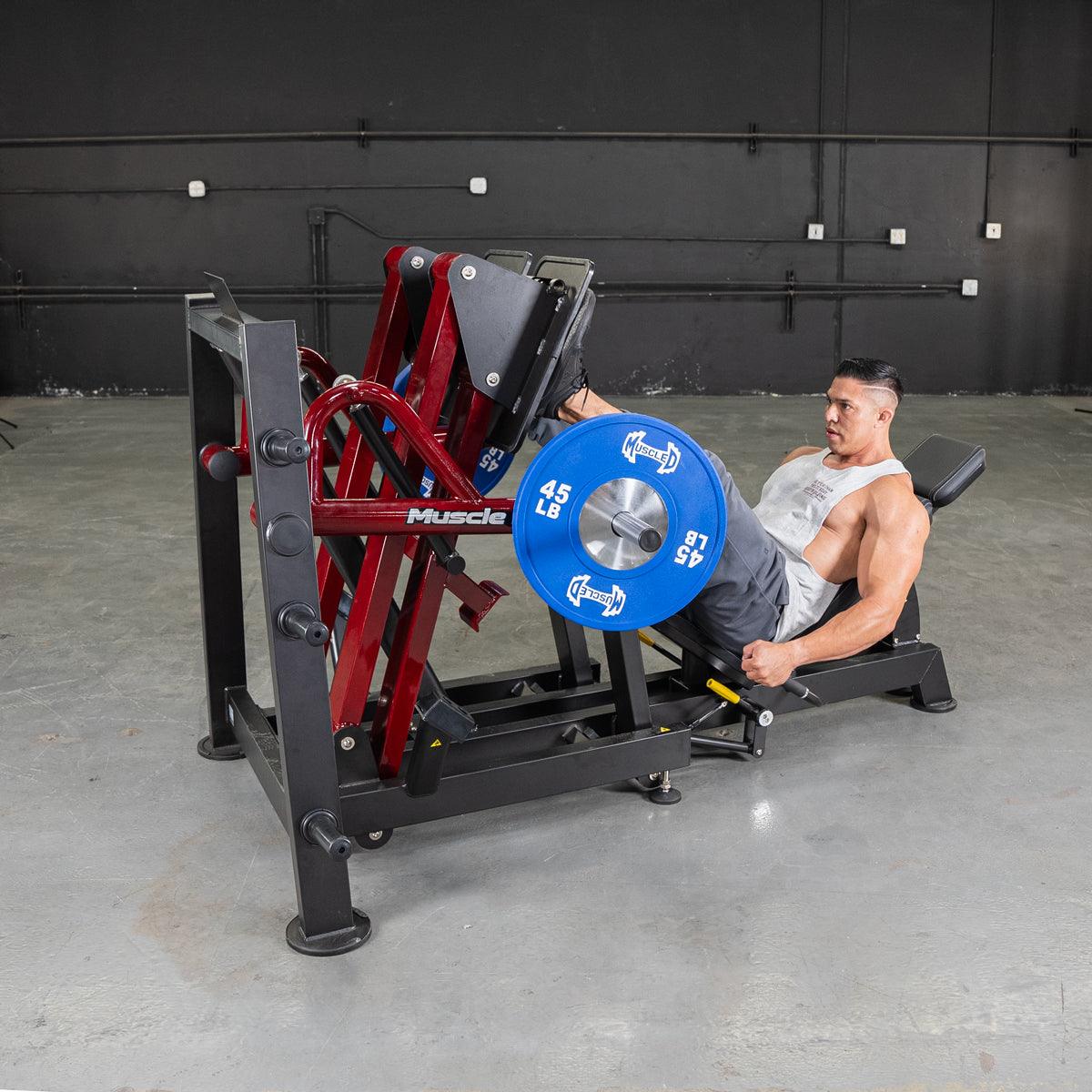 Power Leverage V2 Iso Lateral 45 Degree Leg Press - Muscle D Fitness
