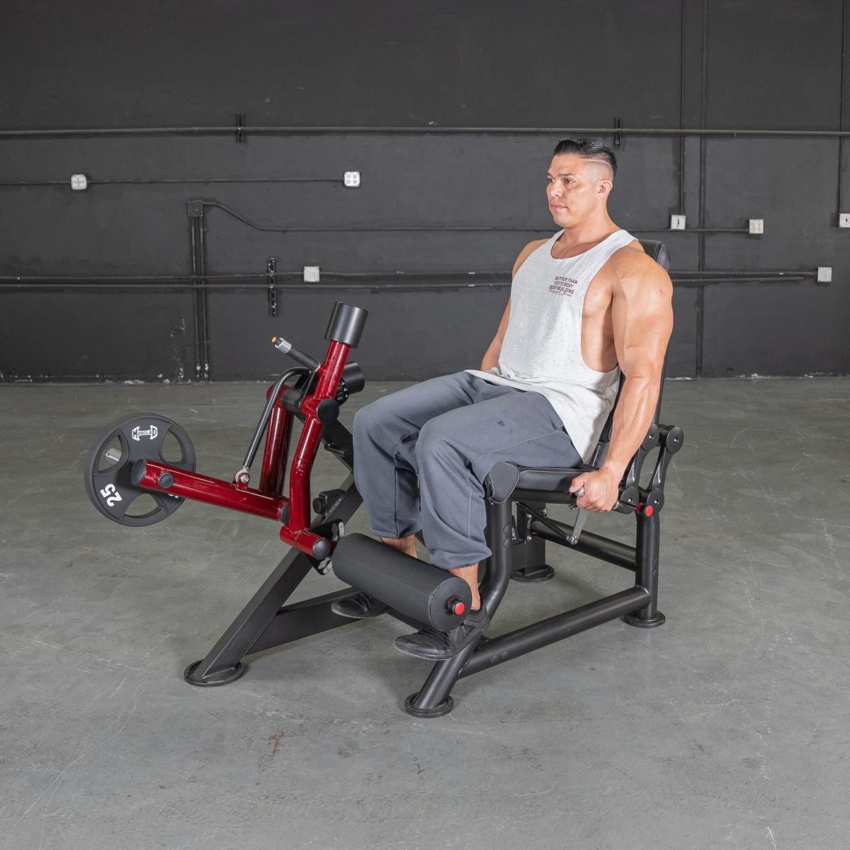 Power Leverage V2 Leg Extension - Muscle D Fitness