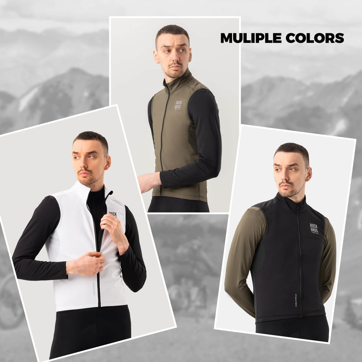 Men¡¯s Cycling Vest - Windproof for Spring & Autumn