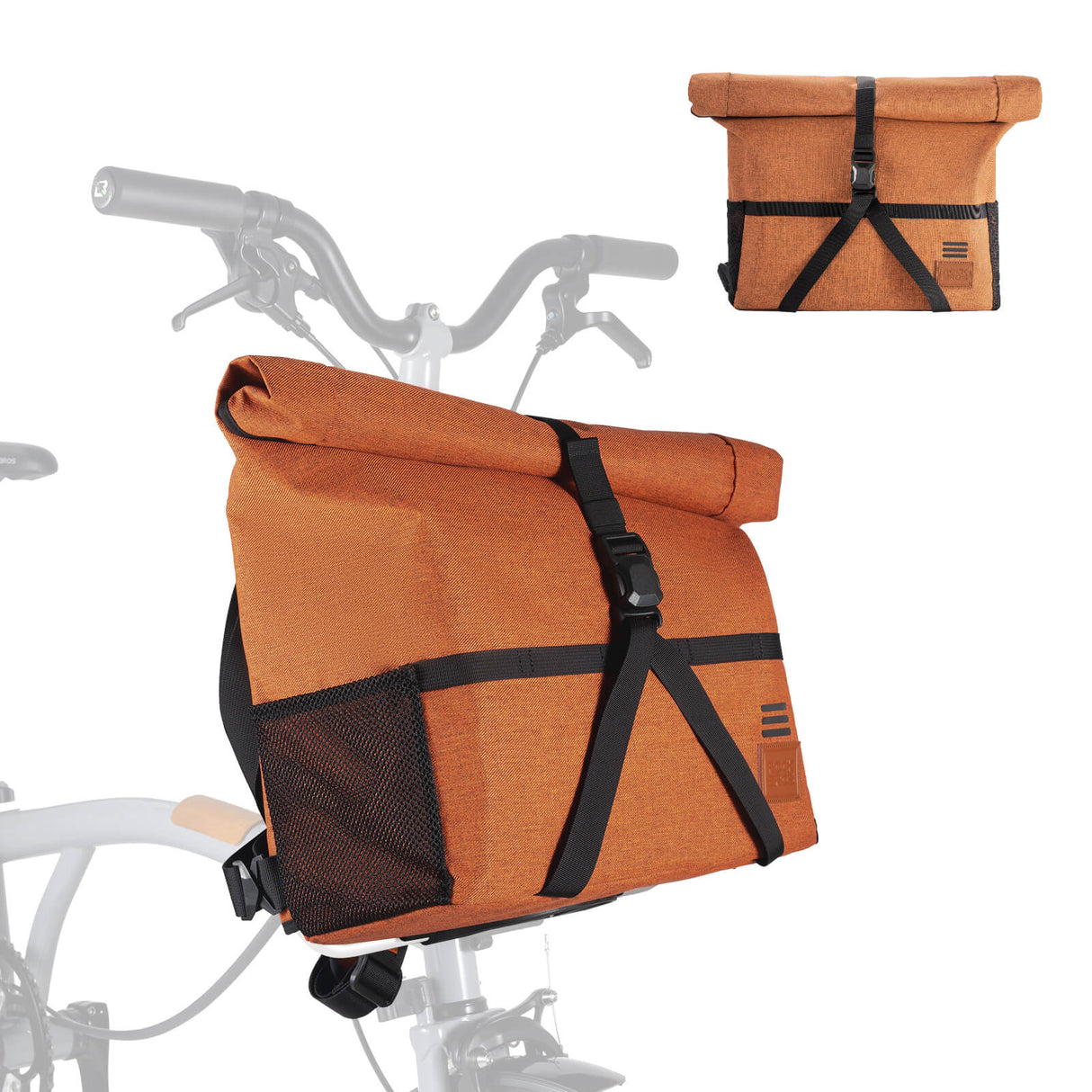 Folding Bike Handlebar Bag & Shoulder Bag - 8L