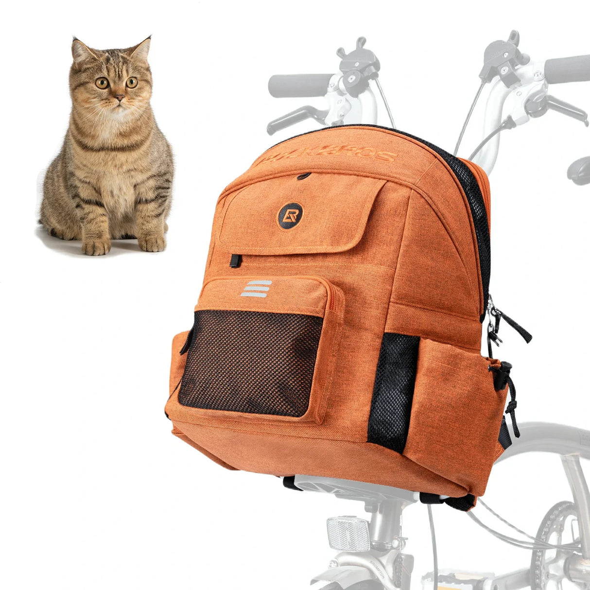 ROCKBROS Folding Bike Pet Bag Backpack