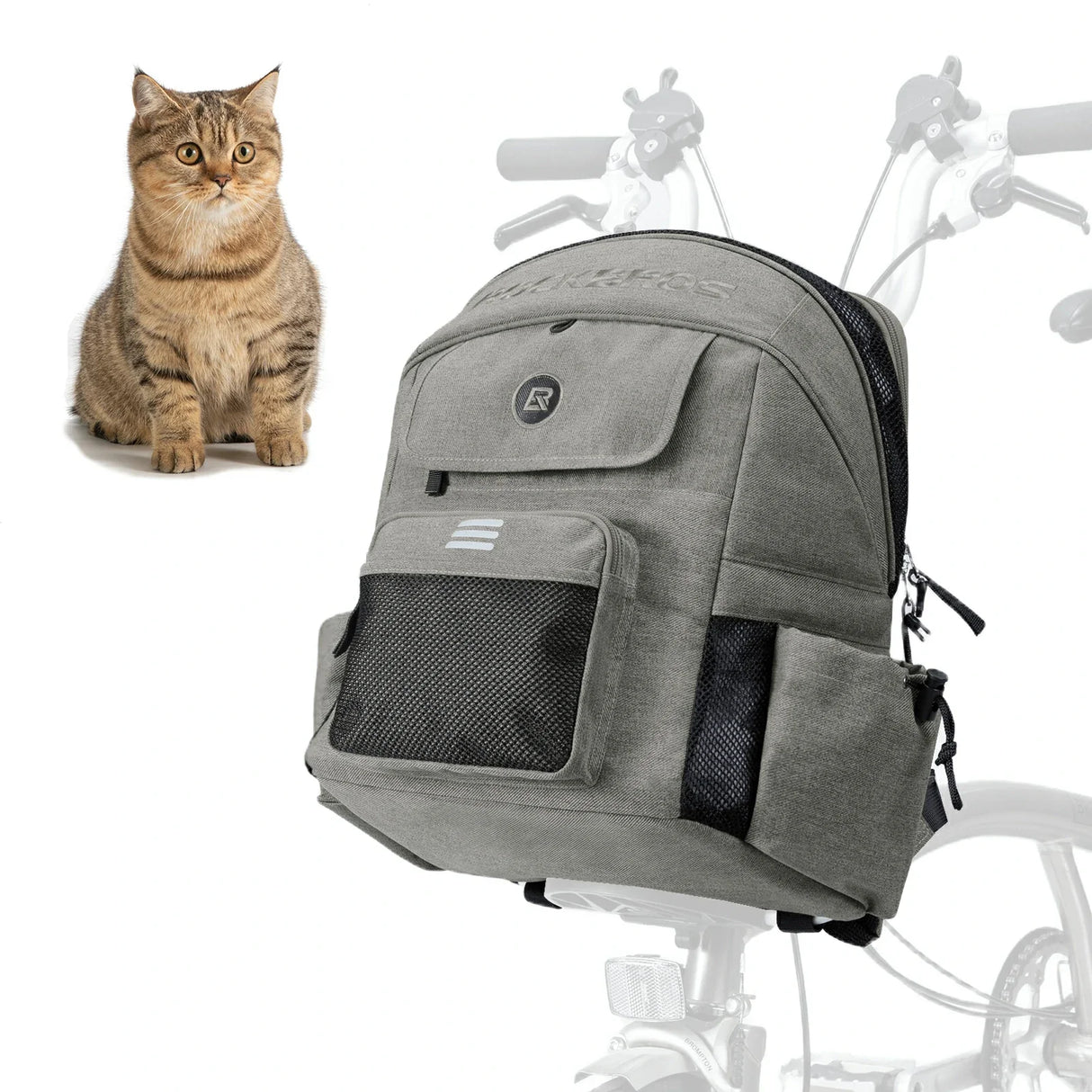 ROCKBROS Folding Bike Pet Bag Backpack