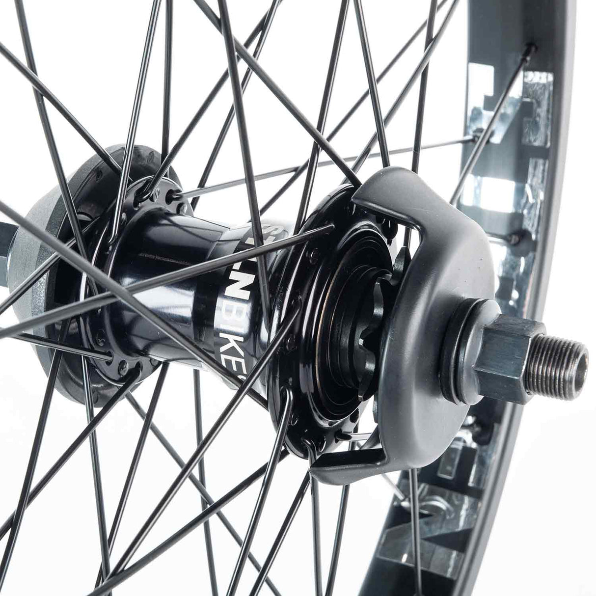 RAMPAGE PRO REAR FREECOASTER WHEEL, BLACK