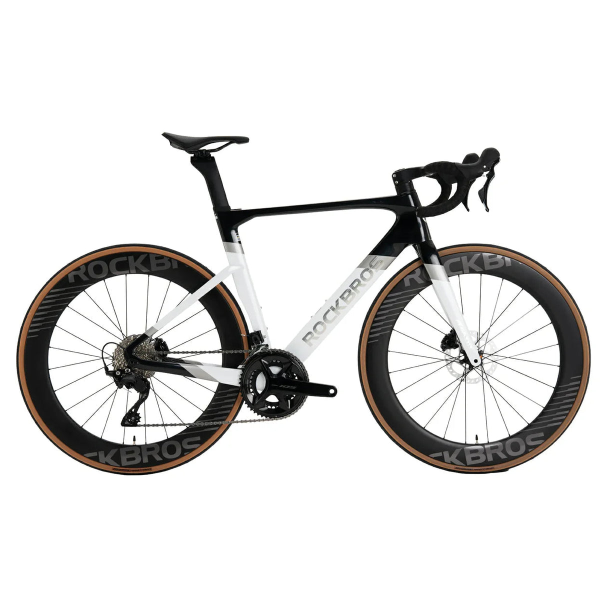 PGZ - Carbon Fiber Road Bike – Black and White