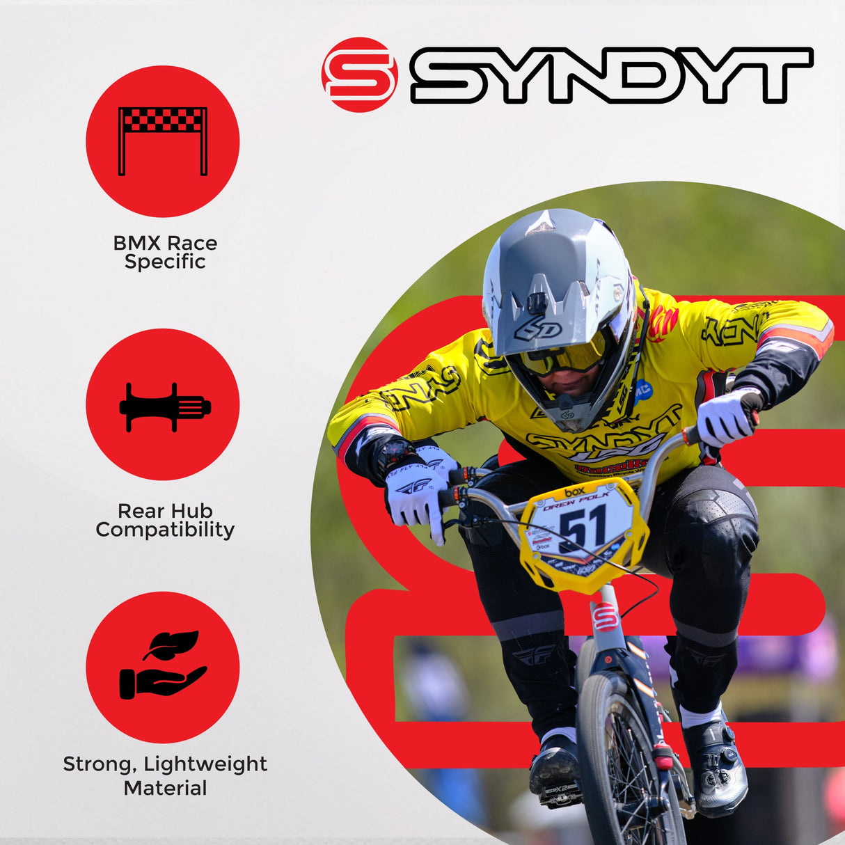 SYB 225: 22.5” TT Pro 4XL BMX Frame