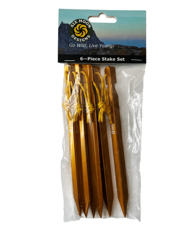 Six Moon Designs 6-Piece Stake Set