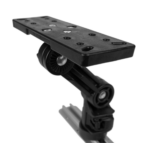Rectangle Fish Finder Mount with track Mount - YakAttack