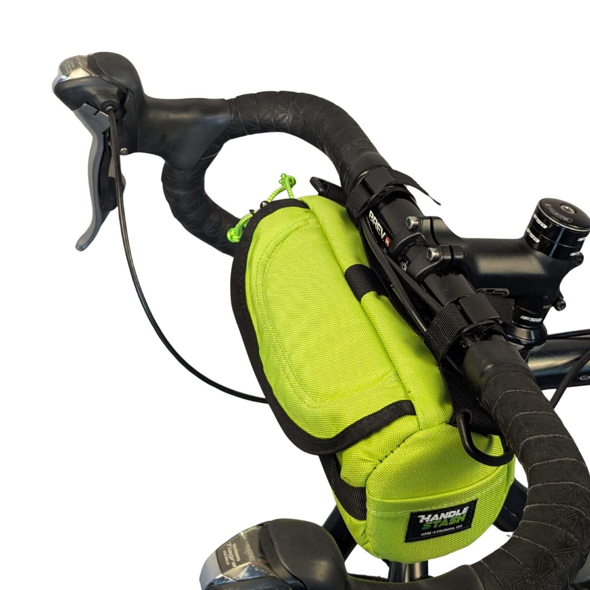 Bigmouth Burrito Handlebar Bag - Ski Lime Green