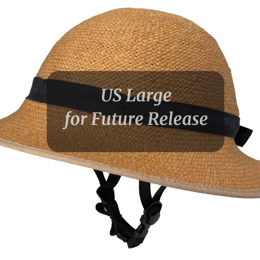 Straw Hat Bike Helmet - Comfort