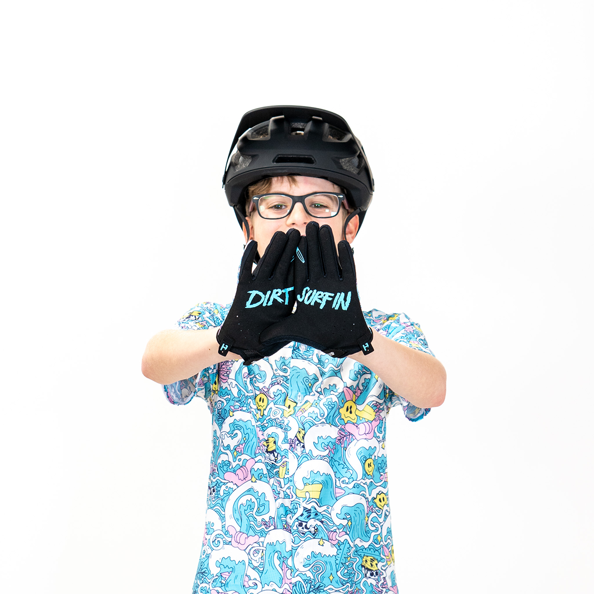 Youth FlexGRID Button Up - Ride the Wave