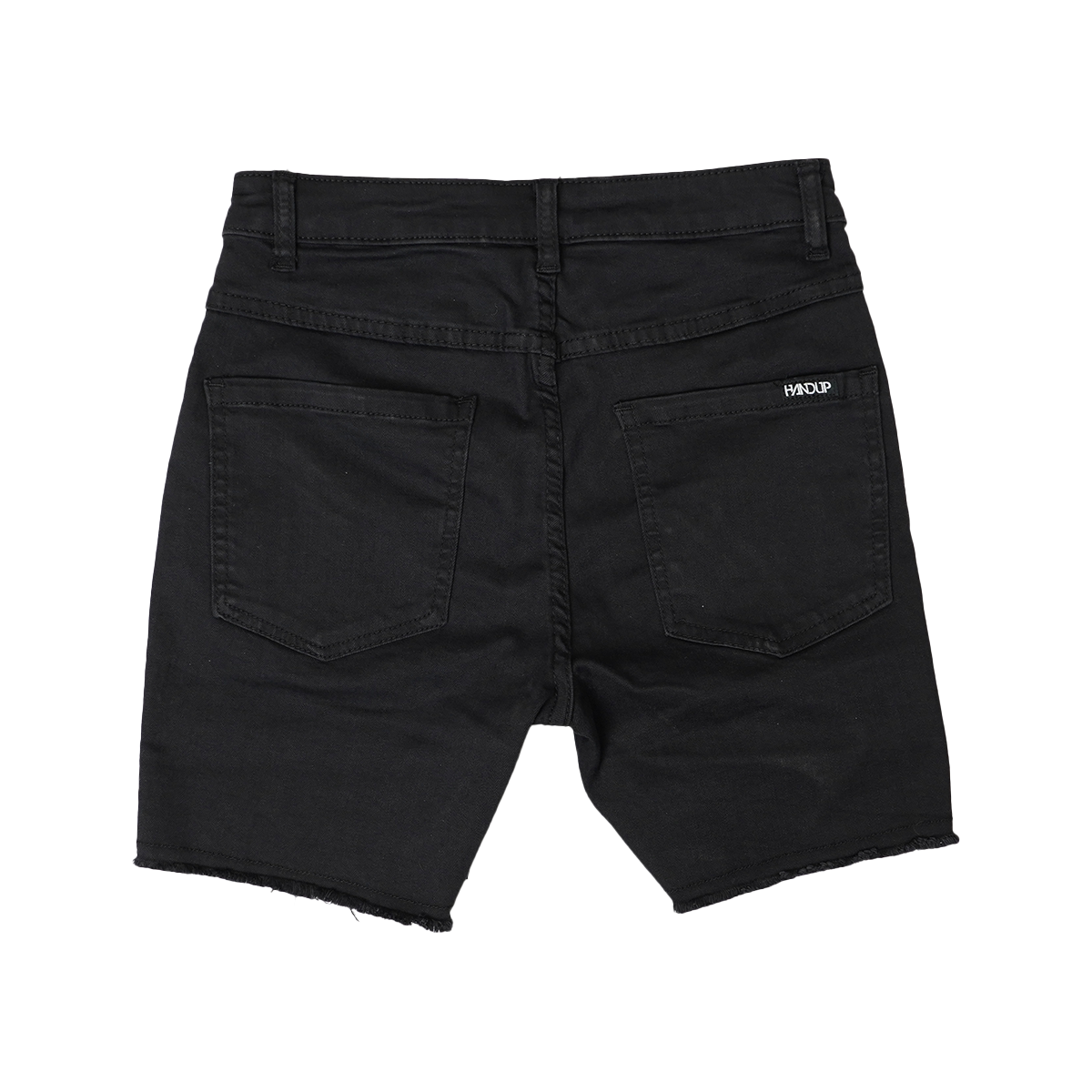 5.5" Stretch Jorts - Pure Black