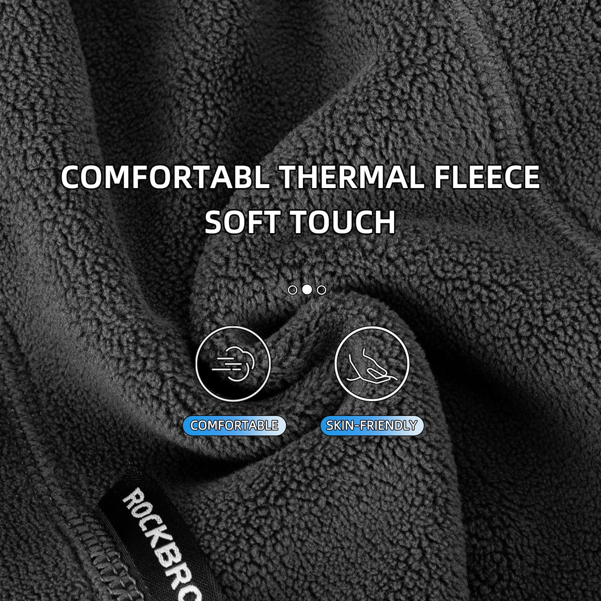 ROCKBROS Cold Weather Windproof Thermal Winter Balaclava Ski Mask Neck Warmer Hood