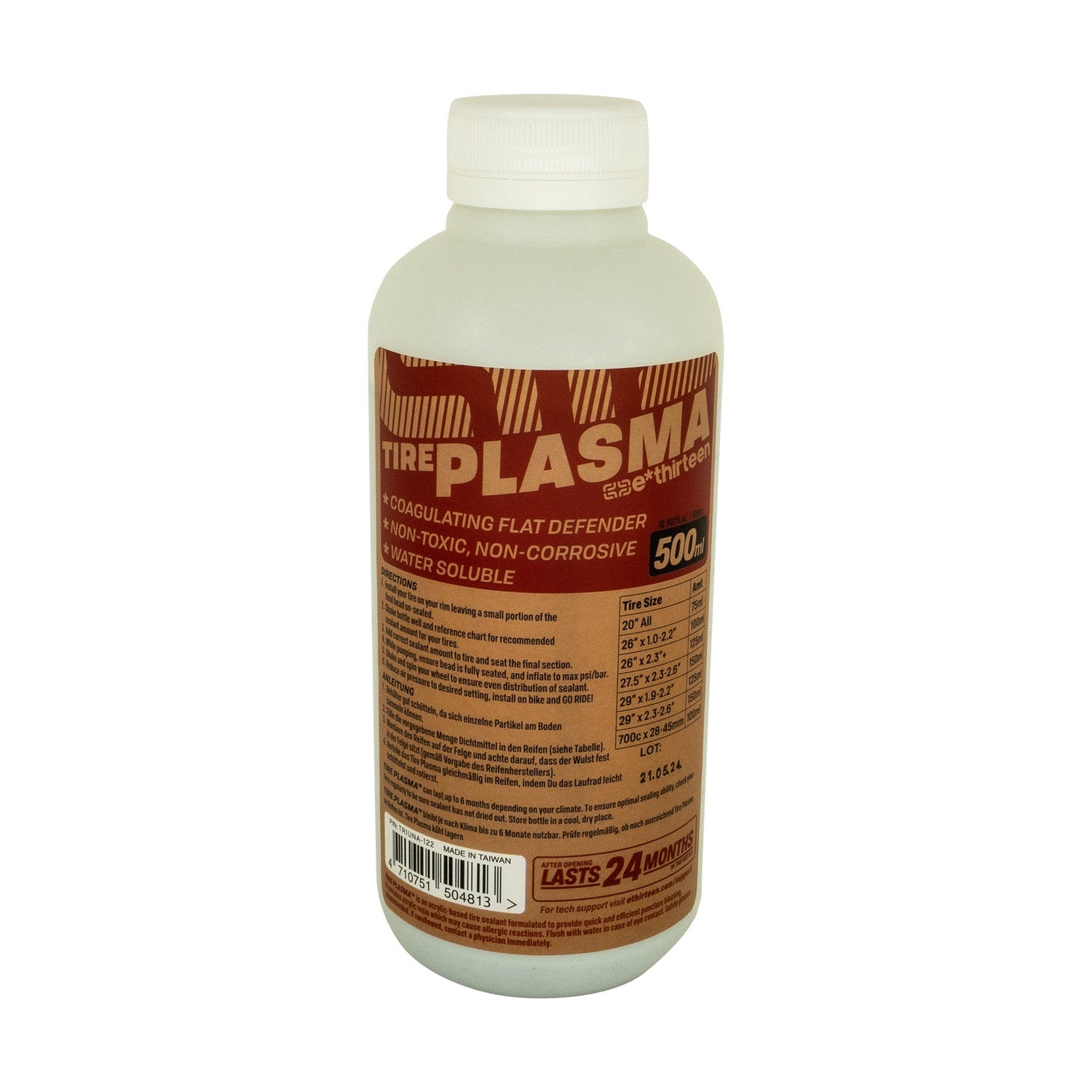 Tire Plasma Tubeless Sealant