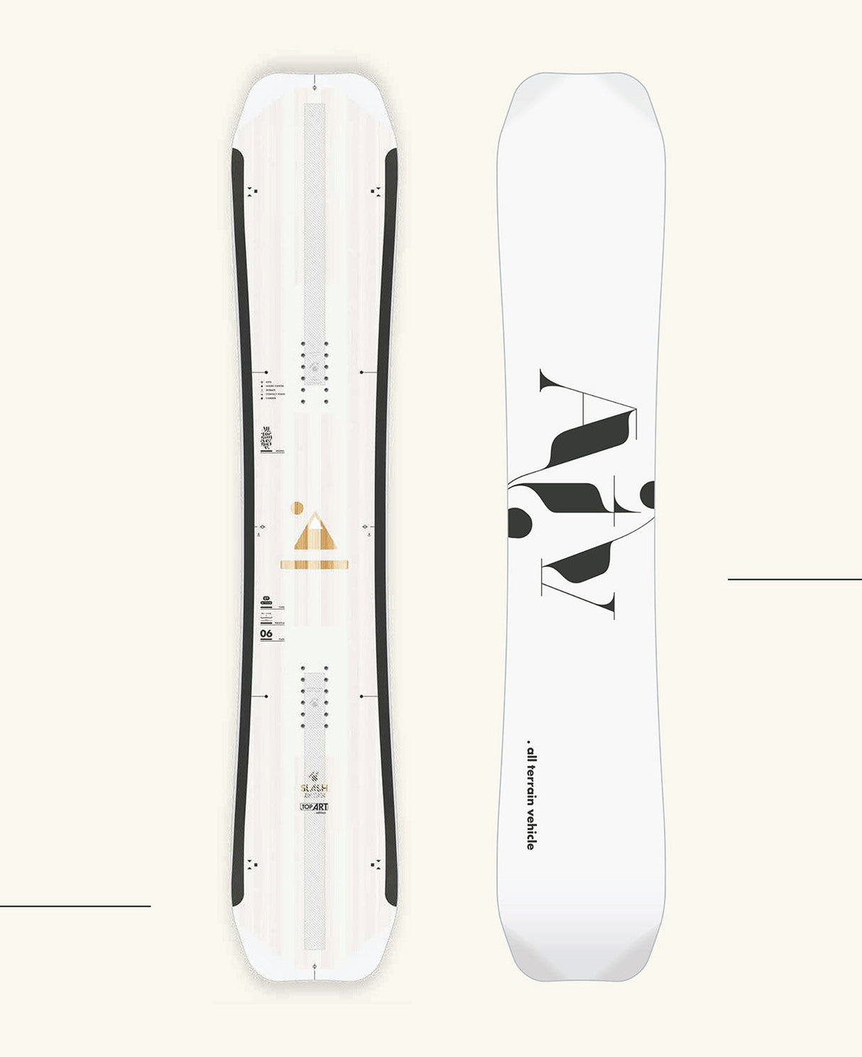 Slash by GiGi - ATV Snowboard - Blank (TopART)
