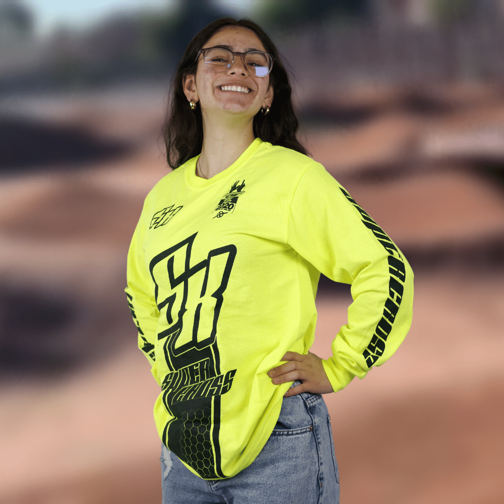 Supercross BMX | Long Sleeve Practice Jersey Style T-Shirt