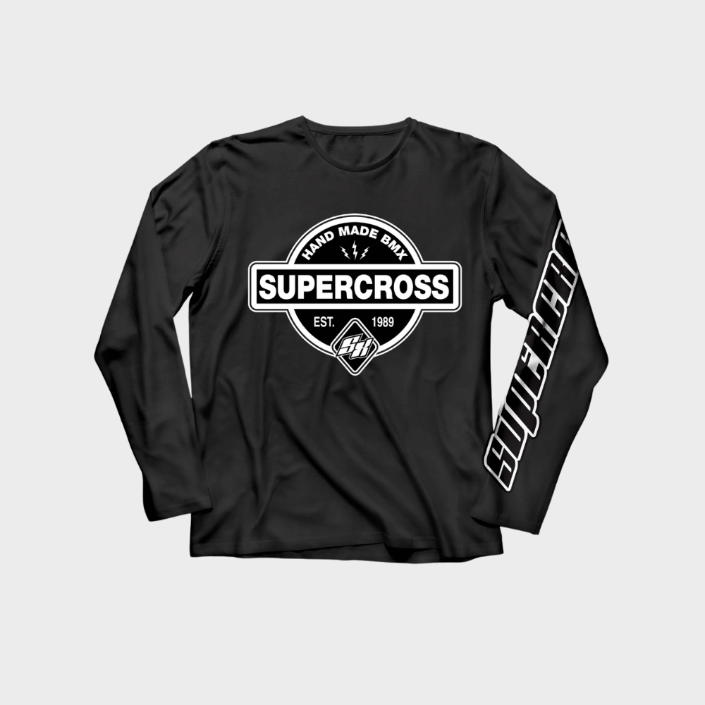 Supercross BMX | Long Sleeve Hand Made T-Shirt