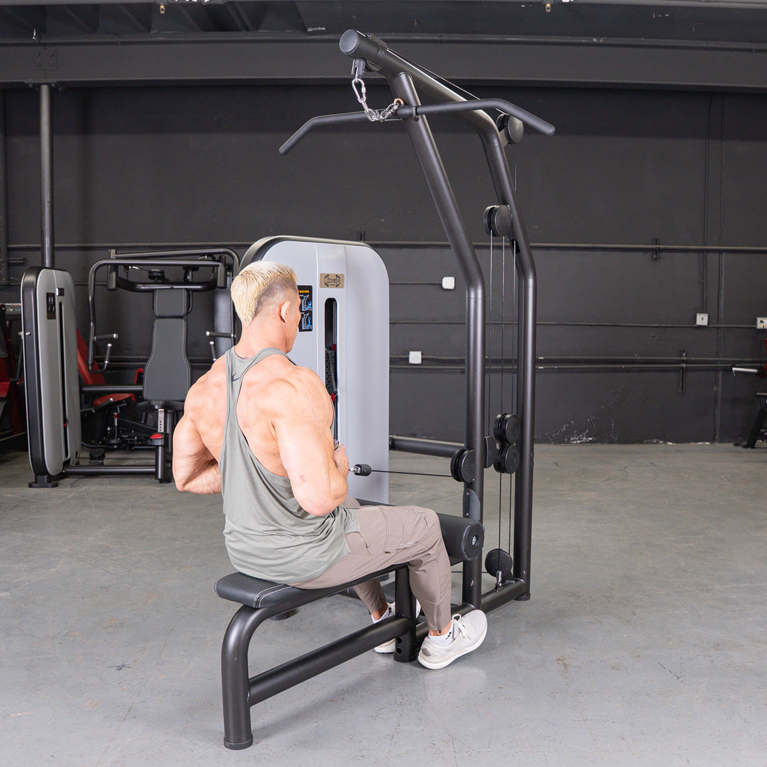 Vogue Lat Pulldown Low Row Combo | Commercial Grade | Muscle D