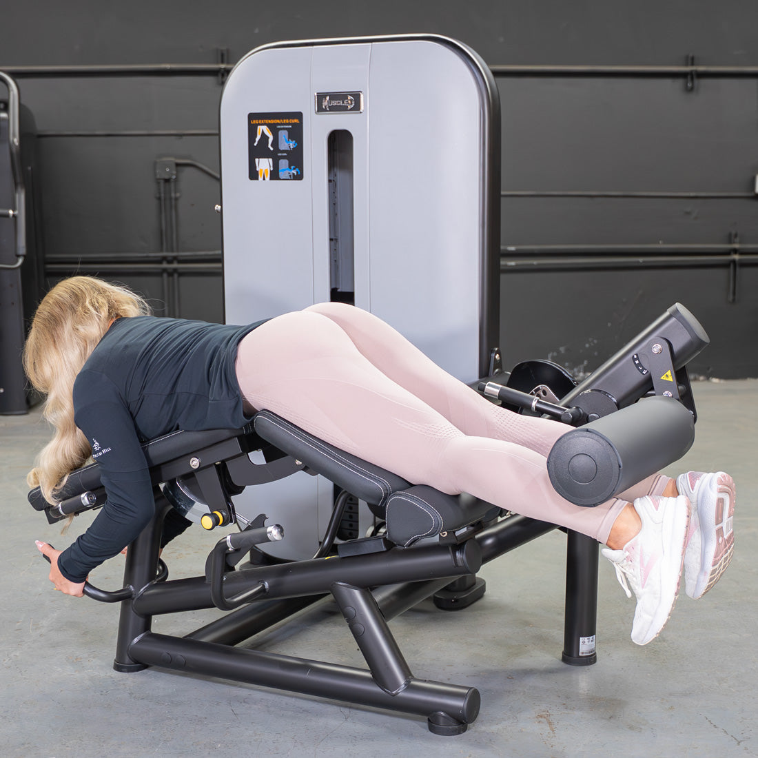 Vogue Leg Extension / Prone Leg Curl Combo | Commercial Gym Equipment | Muscle D
