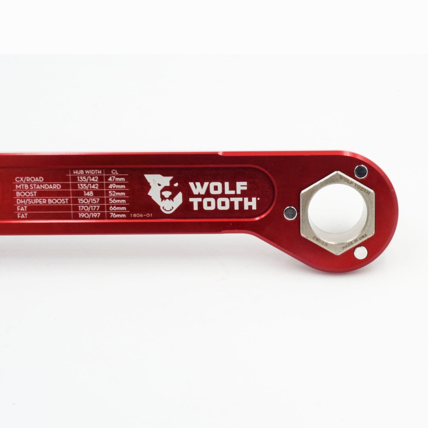 Pack Wrench and Inserts Kit - Ultralight BB Wrench and 1-Inch Hex Inserts