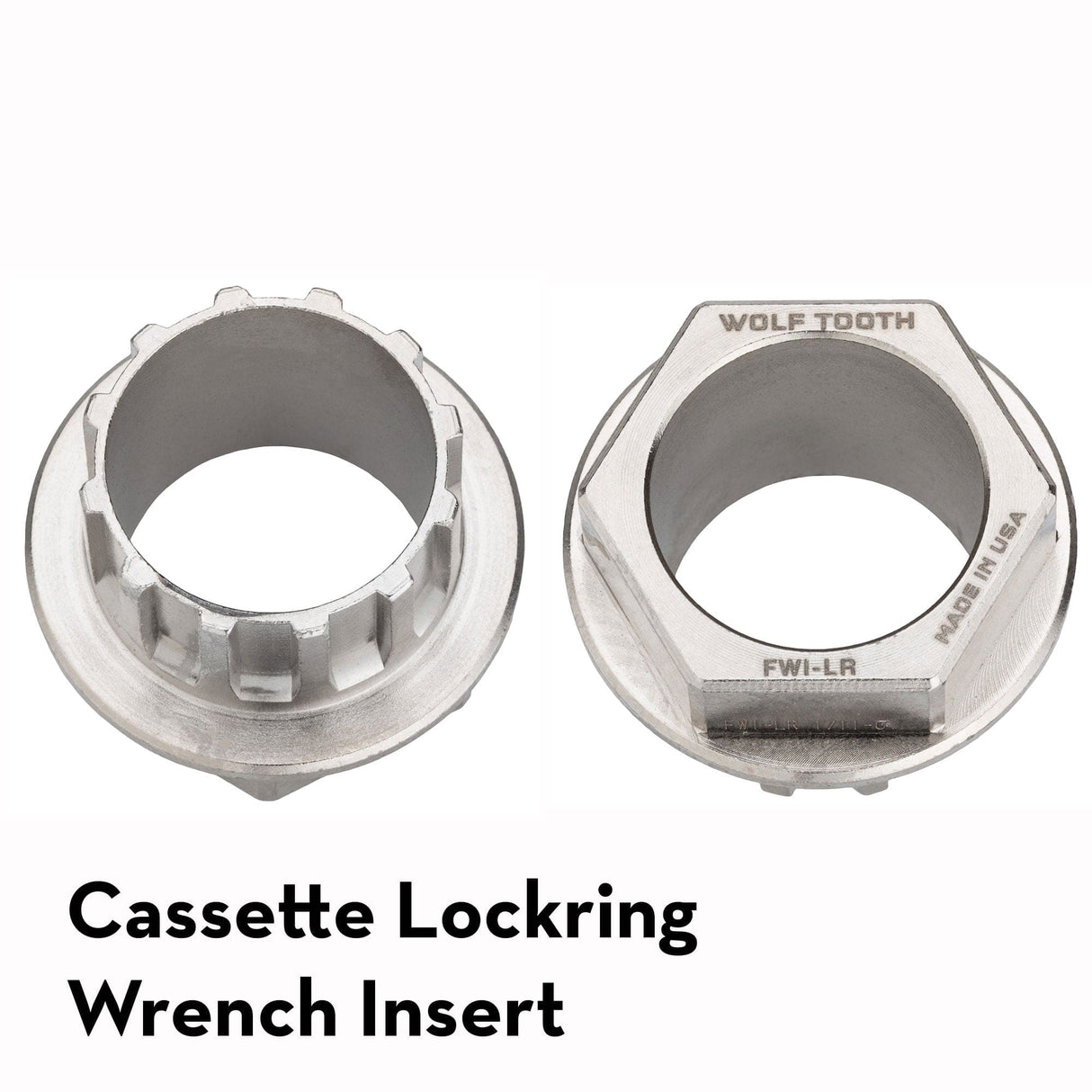 Pack Wrench and Inserts Kit - Ultralight BB Wrench and 1-Inch Hex Inserts