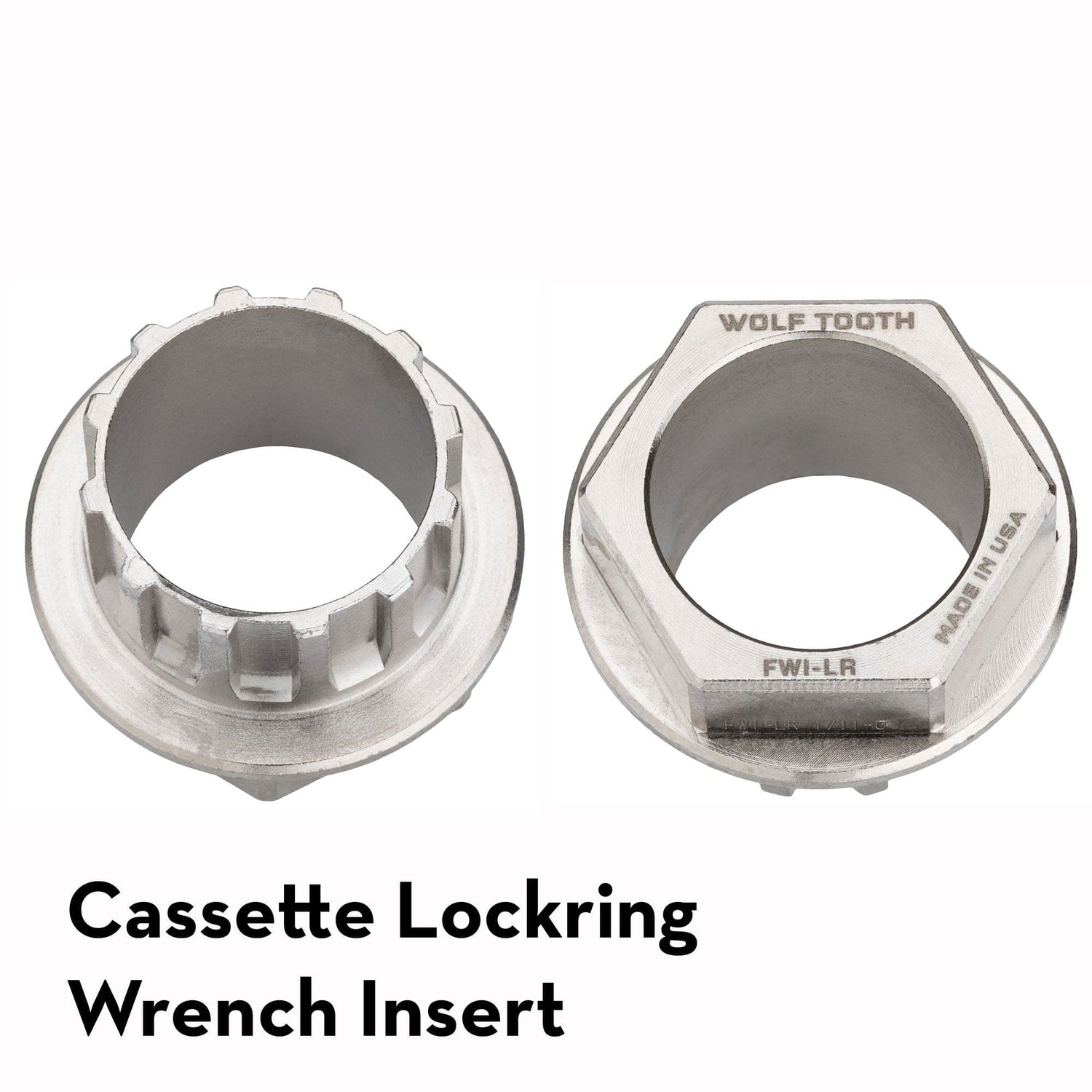 Pack Wrench and Inserts Kit - Ultralight BB Wrench and 1-Inch Hex Inserts