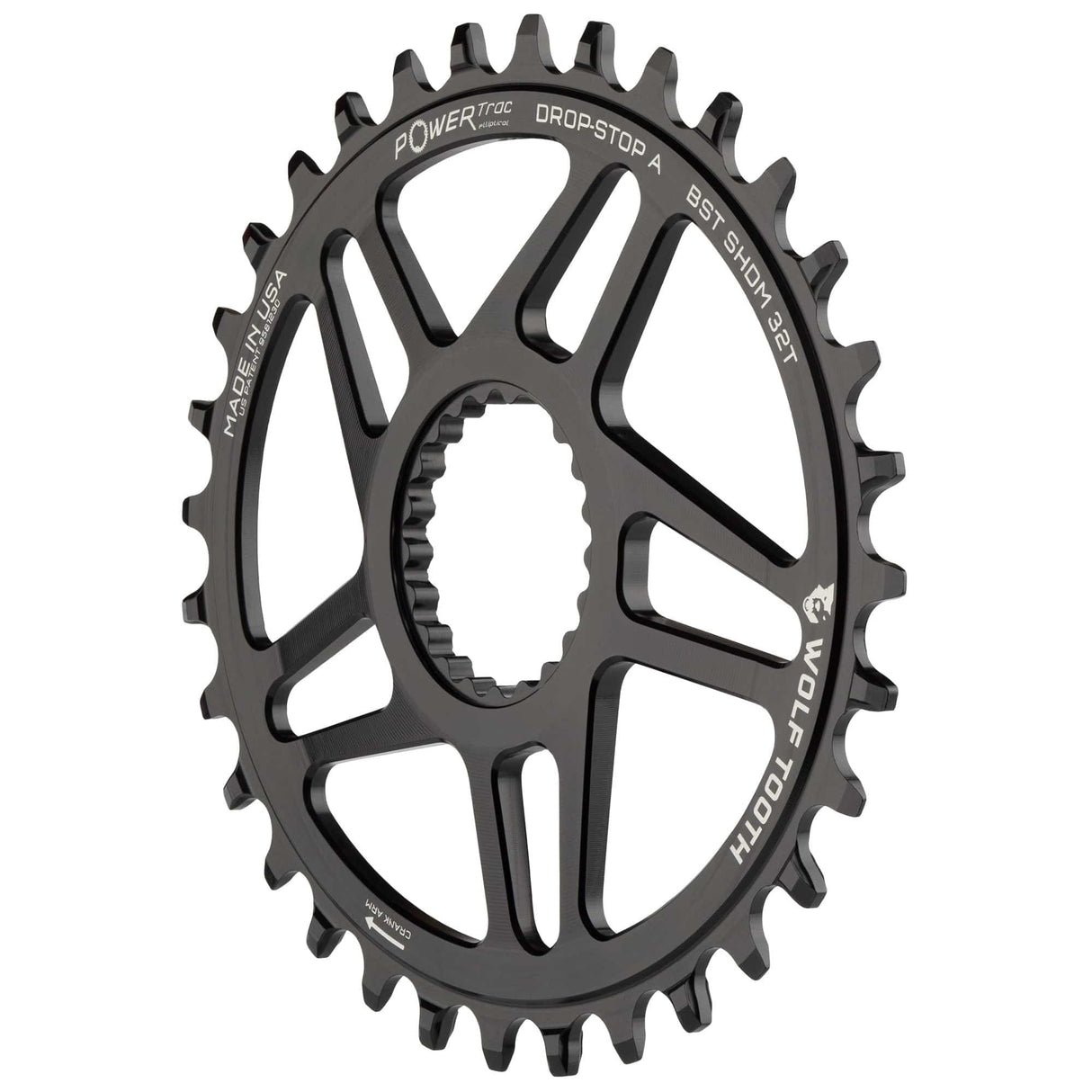 Oval Direct Mount Chainrings for Shimano Cranks