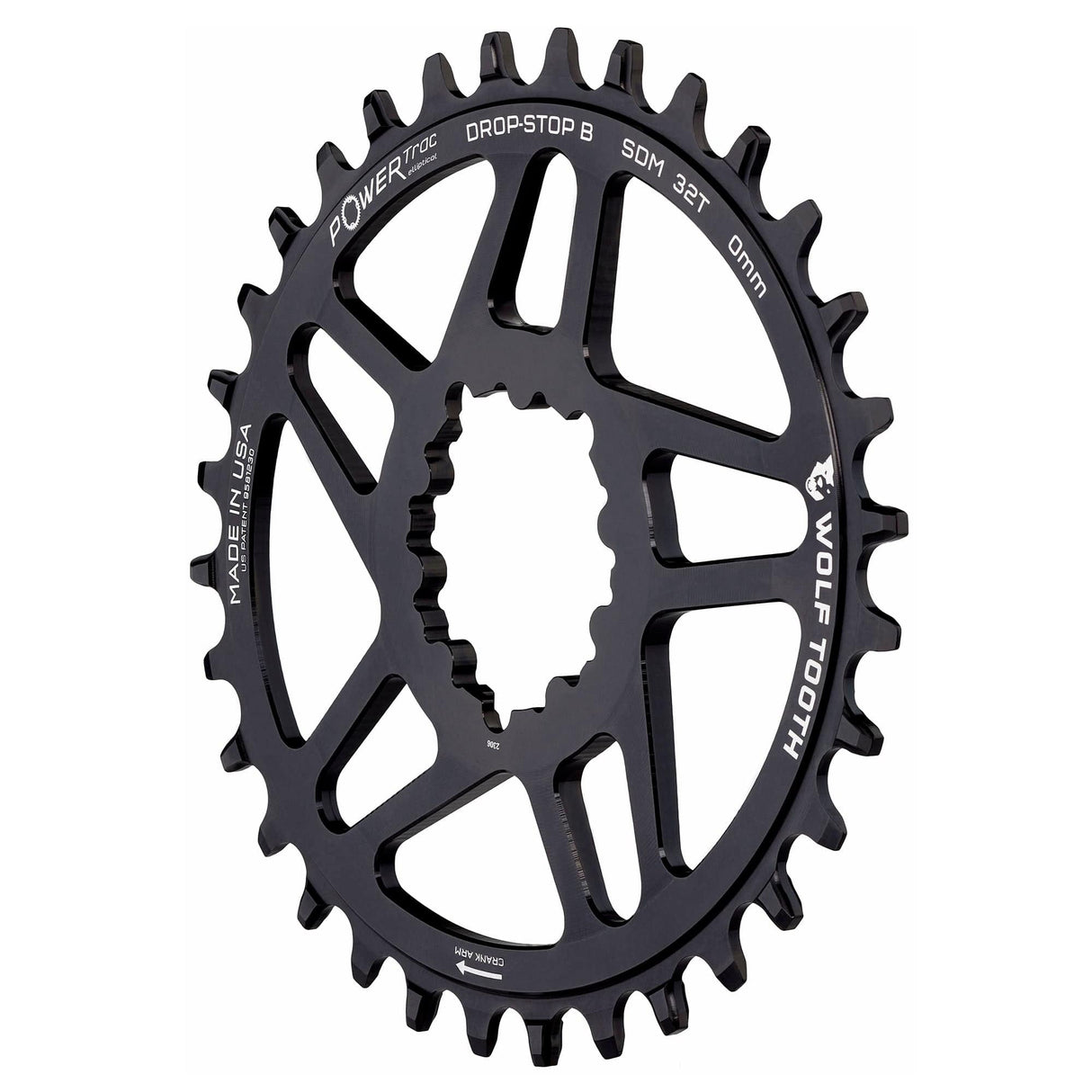 Oval Direct Mount Chainrings for SRAM 3-Bolt Mountain Cranks